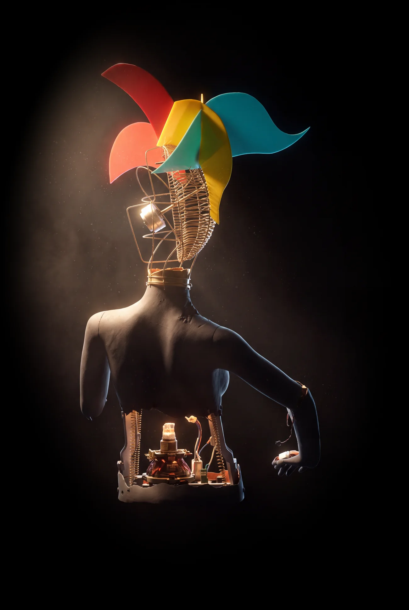 Sculpture I, from behind